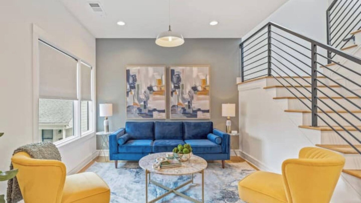 Old Fourth Ward House | New Modern Town-Home with Rooftop/City Views
