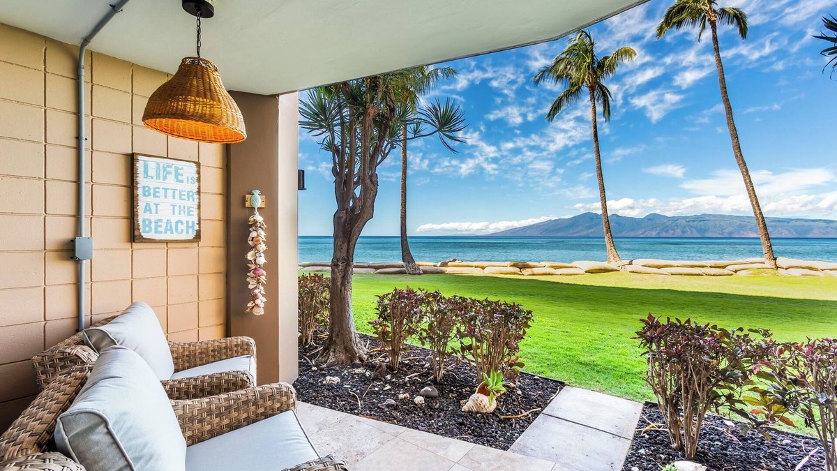 Kahana Apartment | NEW Ocean Front Condo w Amazing Views