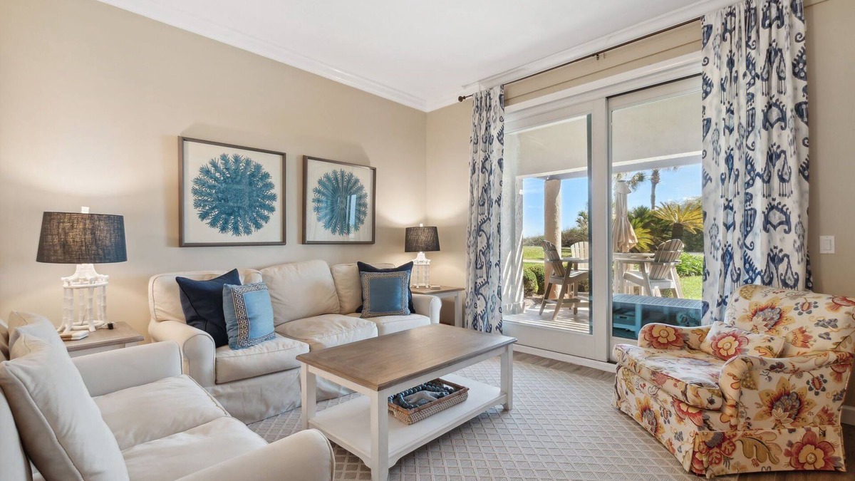 Fernandina Beach Condo | NEW PHOTOS! Stylish, Fully Renovated Sea Dunes Condo on Ground Floor!