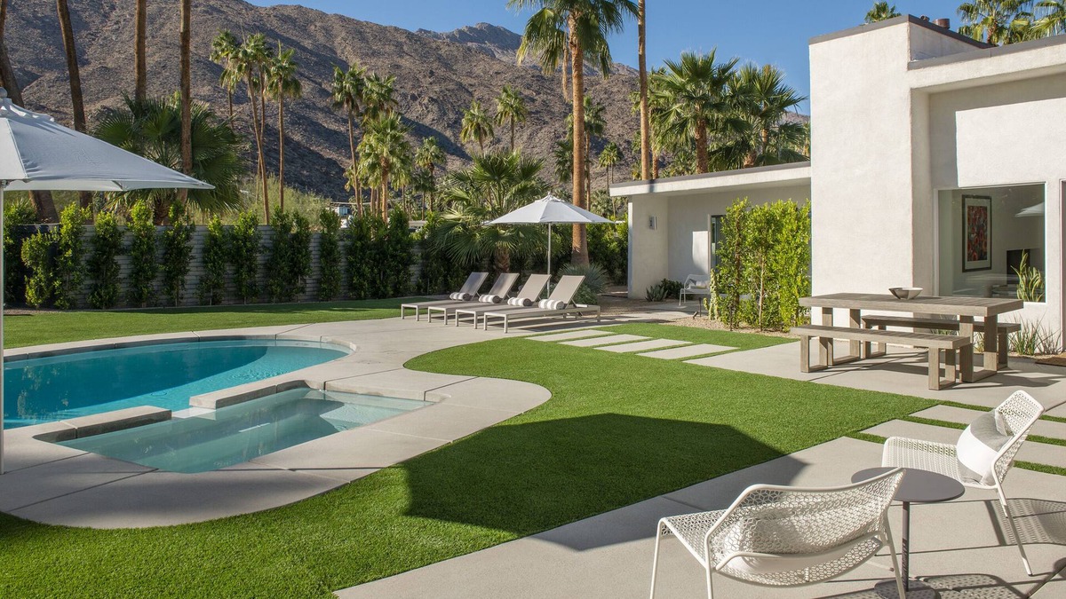 The Mesa Villa | New! Private Mid-Century Gem w Unobstructed Views