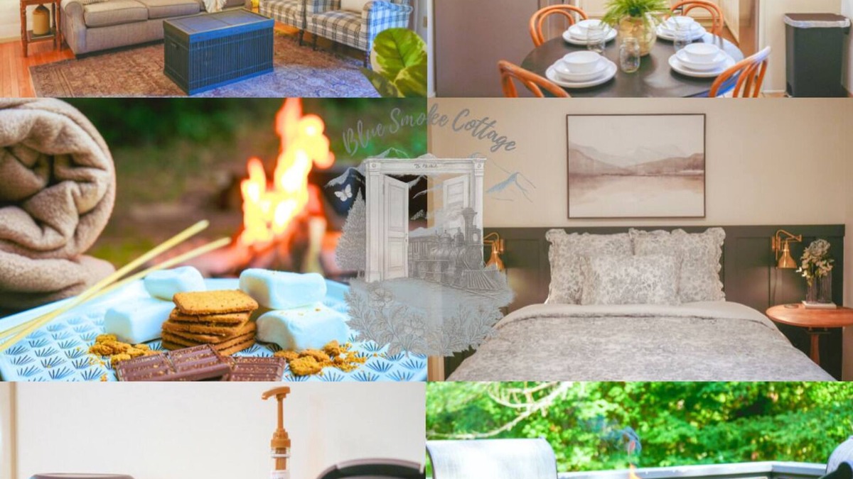 Sevierville Cottage | NEW Relaxing One Level Cottage Near Dollywood with Fire Pit and Coffee Bar