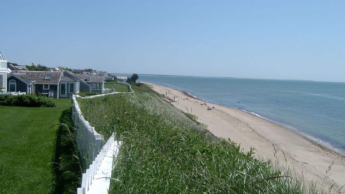 Mashpee House | New Seabury Beach Cottage with stunning ocean views, steps to private beach
