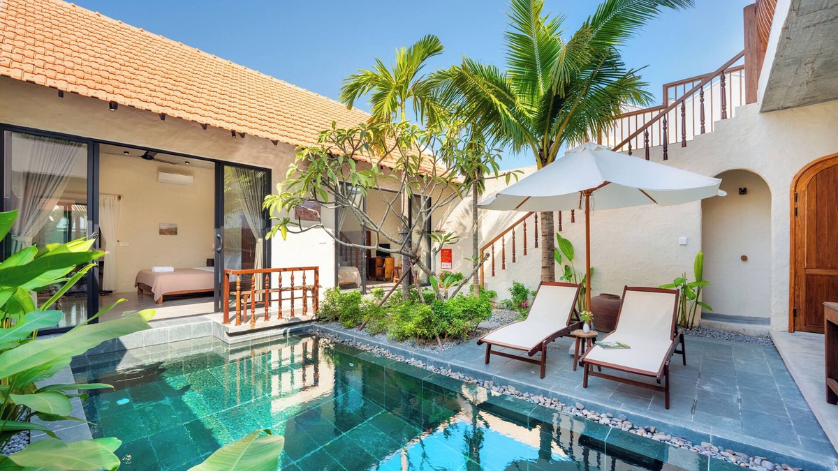 Cam An Villa | New- Serene Retreat 4BRs w/Pool - 6 mins to Beach