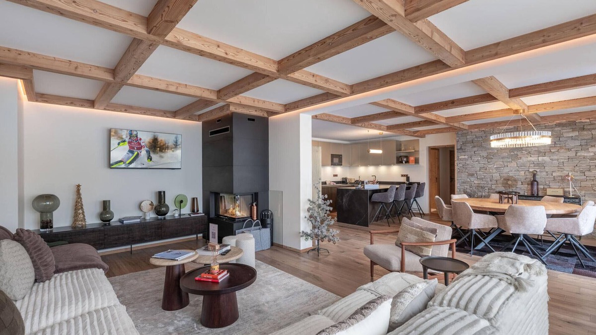 Courchevel Apartment | New Ski-In/Ski-Out Apartment in Courchevel 1850 with Pool, SPA, and Parking