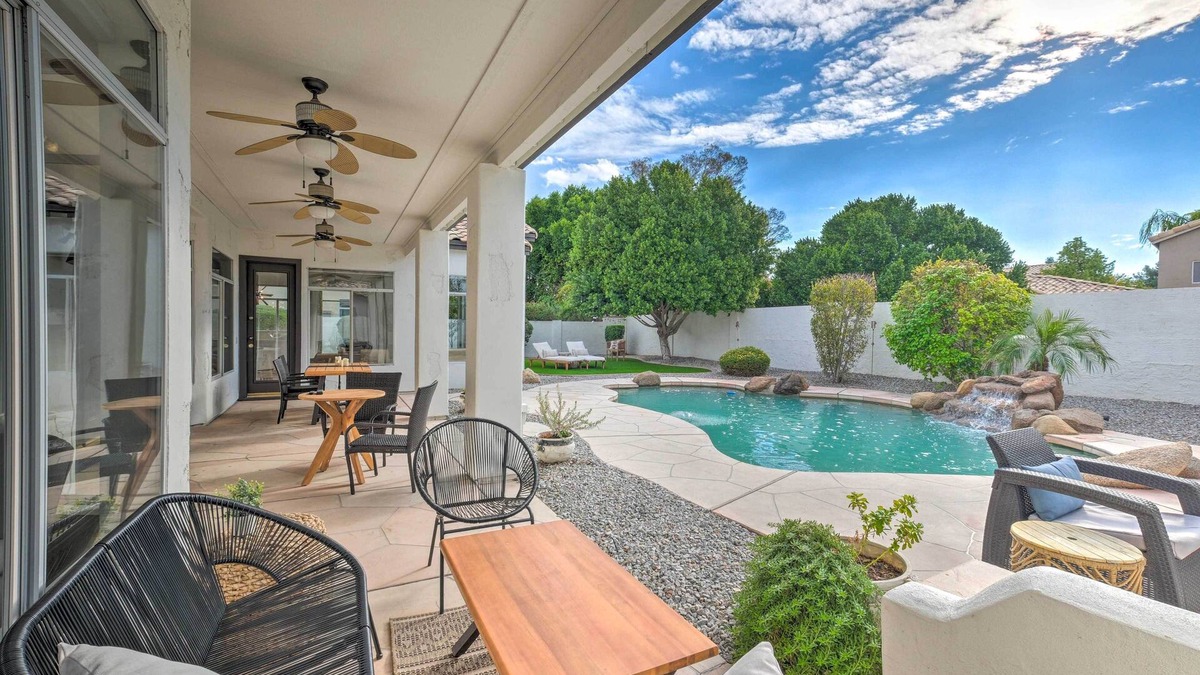 Chandler House | NEW! Stunning Chandler Retreat w/Heated Pool!