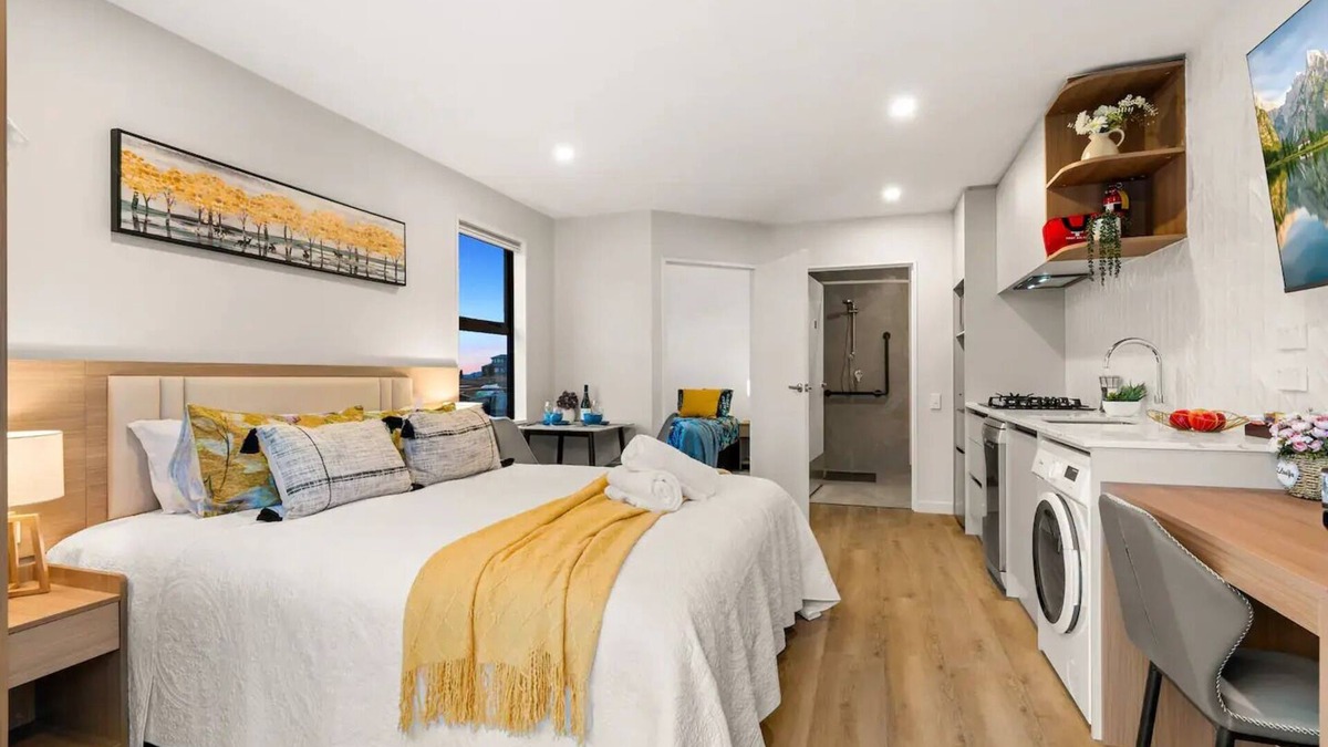 Lake Tekapo Apartment | New stylish 1bedroom 1living/premium studio/kingbed/Unit A
