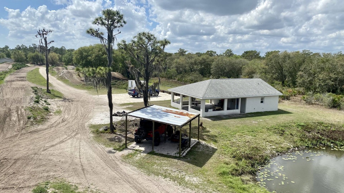 Myakka City House | New tiny house available in the country on a 5 acre motocross track MX