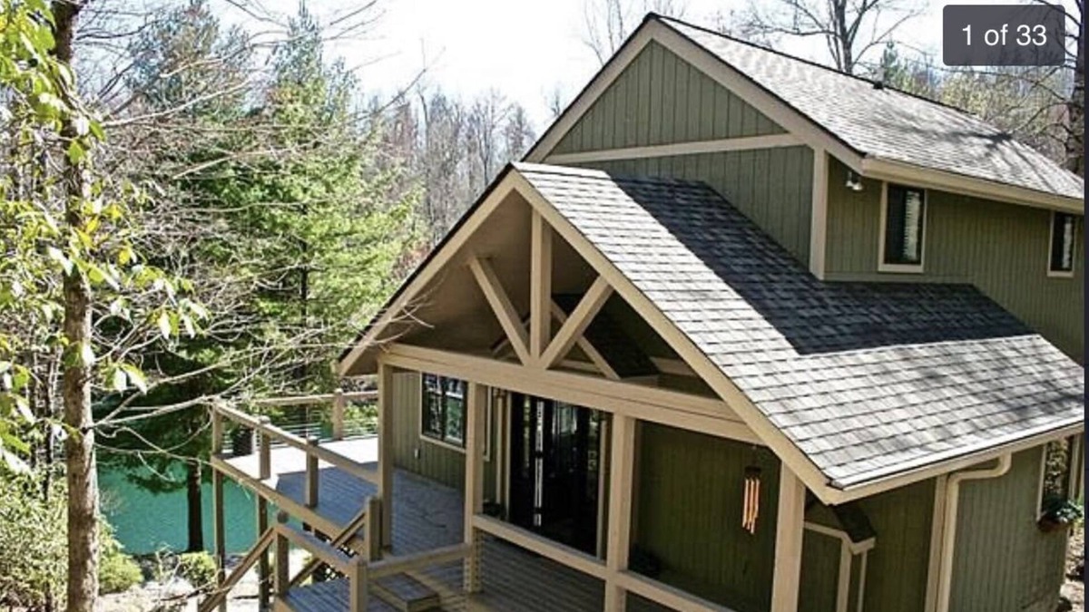 Brevard House | New to Rental Market! 3 Story Lakefront Deck Home with a View