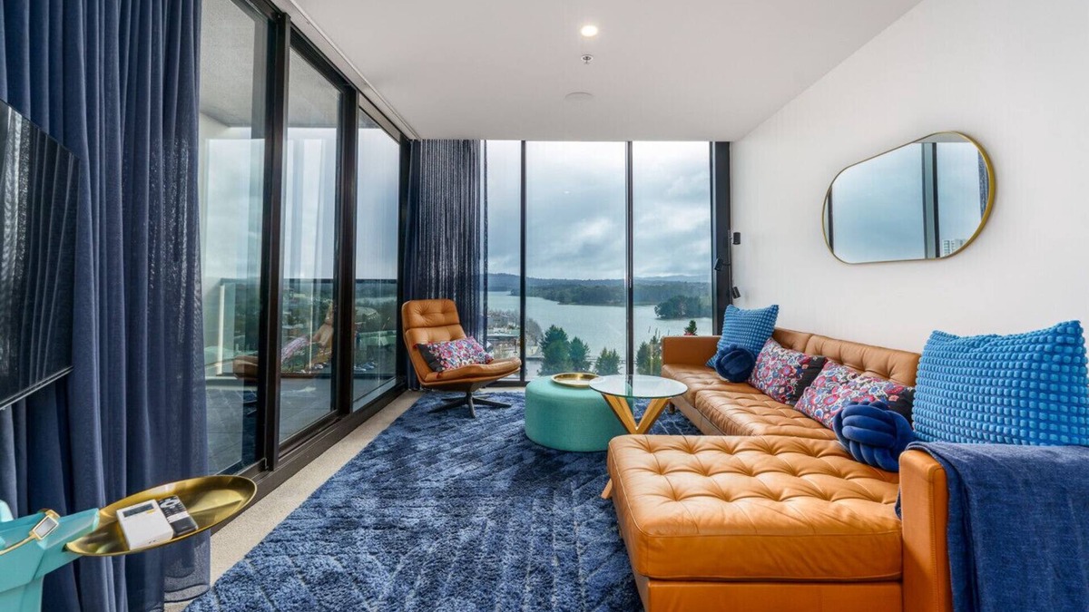 Belconnen Apartment | New to VRBO: Luxury 1BR Apt with Lake Views in Belconnen
