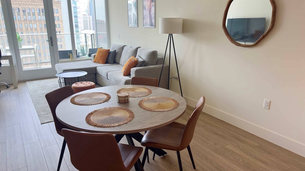 Civic Core Apartment | NEW Upscale Downtown San Diego Stay Queen Bed Pool Sauna