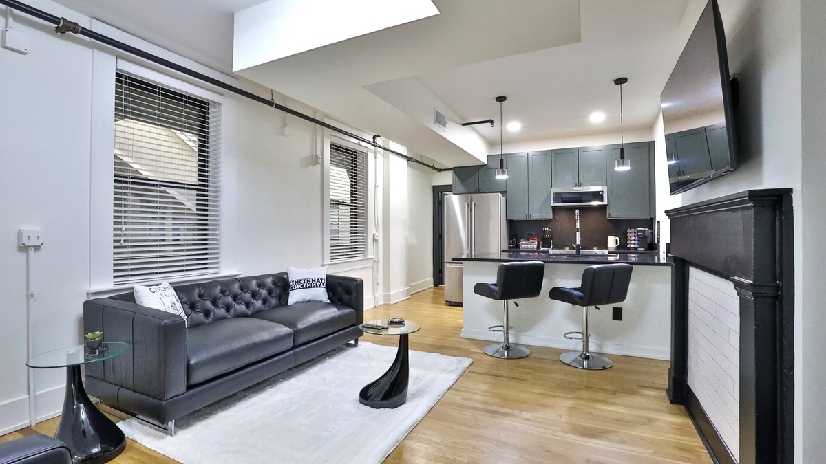 Over-the-Rhine Condo | NEW~UrbanMiNimalist~ Condo: OTR + Parking