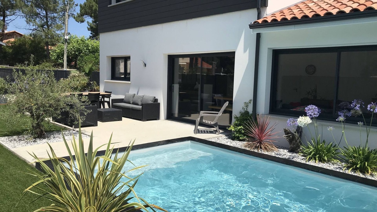 Capbreton Villa | New villa with pool, 600m from the ocean on foot