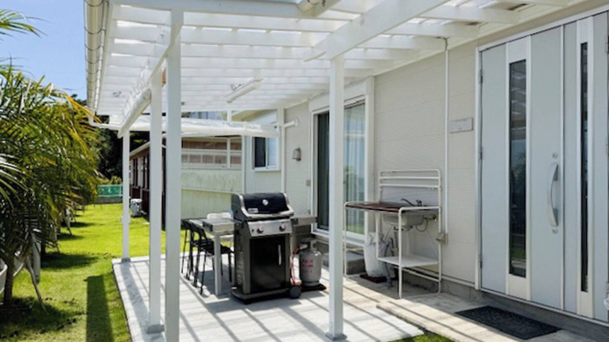Shirahama Apartment | Newly built Allweather barbecue terrace a vill/Shimoda Shizuoka