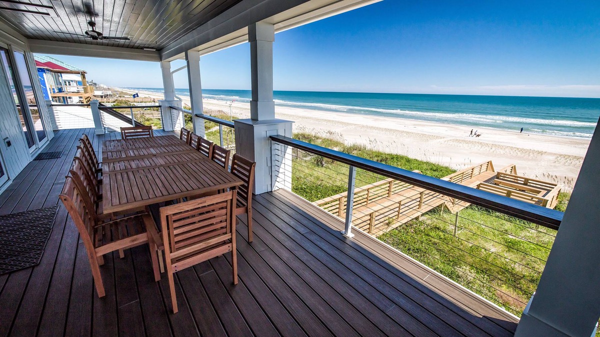 Topsail Beach House | NEWLY BUILT Ocean Front Oasis