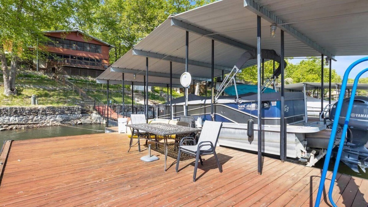 Gravois Mills House | Newly Listed! Rustic Waters-edge Retreat
