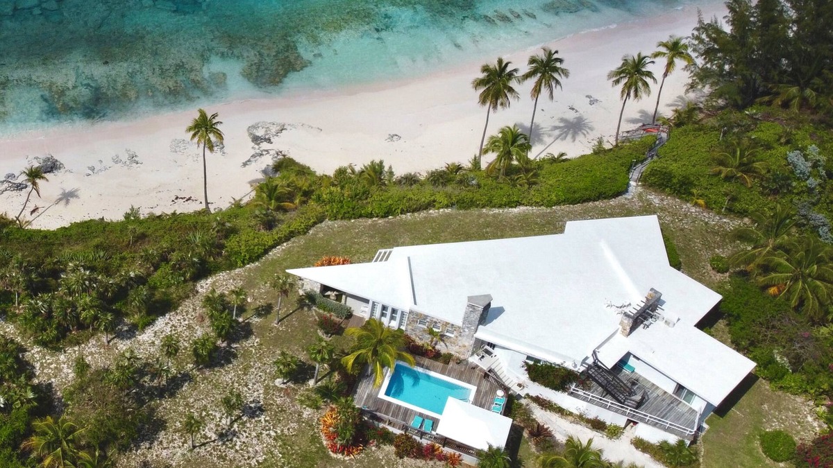 North Palmetto Point House | Newly Remodeled Beachfront Estate w/Pool, Views, Walk to Restaurant/Bar