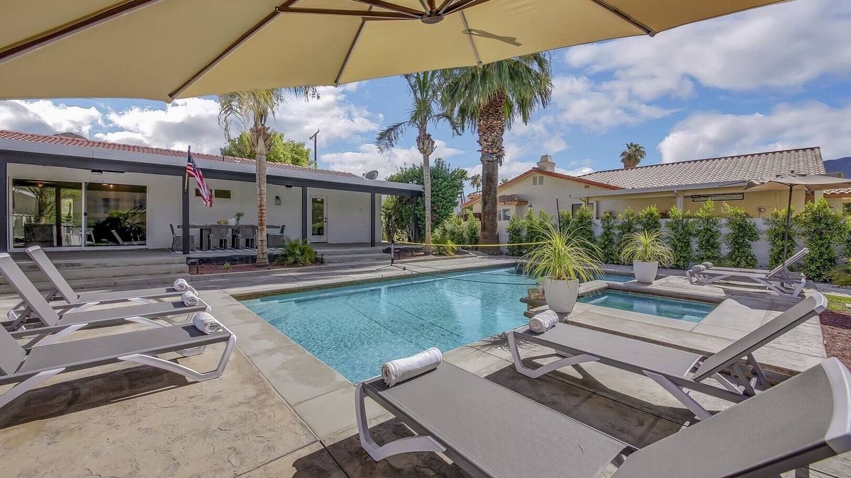 Desert Club Estates House | Newly remodeled 4-bedroom, 2-bath private compound with pool