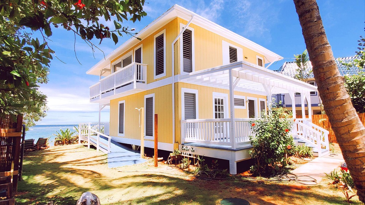 Anahola House | Newly Remodeled Beachfront Home, with rates as low as 950/night!