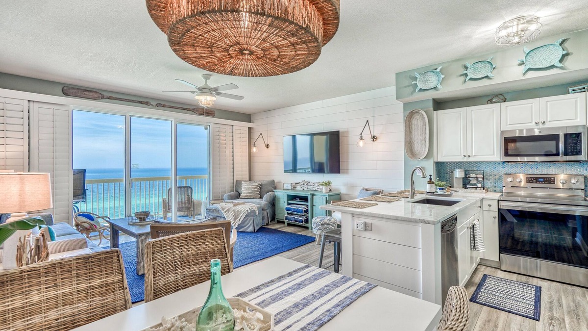 Miramar Beach Condo | Newly Renovated! Gulf Front! Pier Park! 30A! West End! FREE Beach Service! NICE!