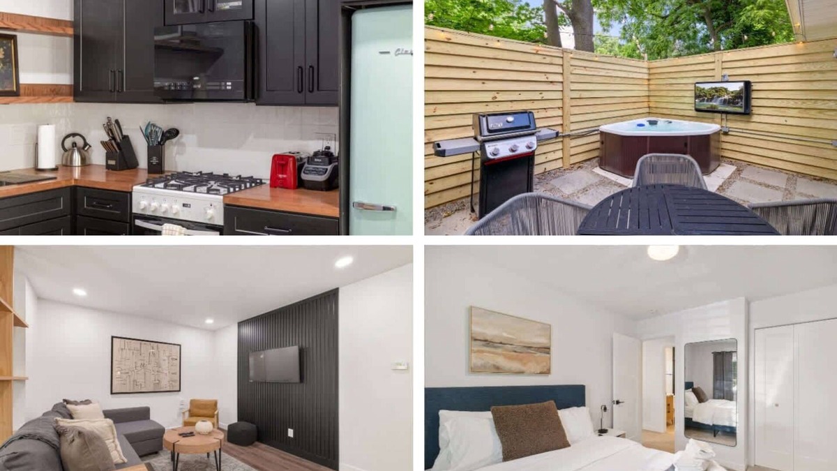 Ann Arbor House | Newly Renovated 2BR/2BA Duplex!