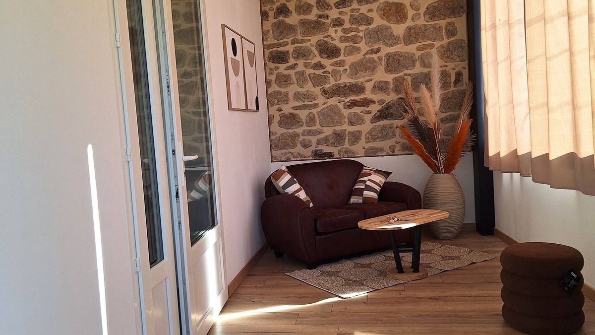 Lablachere Apartment | Newly renovated apartment in a quiet hamlet 5 minutes from Lablachère.