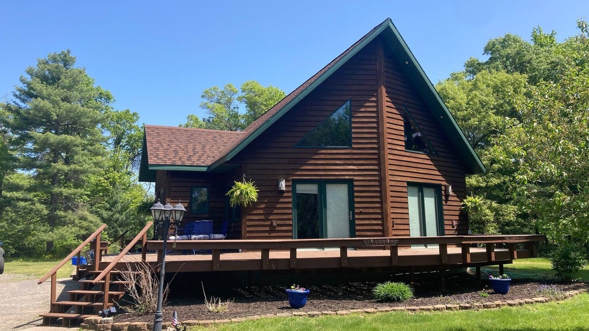 Merrillan Cabin | Newly Renovated Cabin on ATV Trail & across St from Lake Arbutus! Sleeps 8.