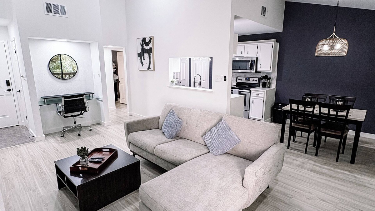 Waters Park Condo | Newly Renovated Condo - Deck, Pet-Friendly, WFH