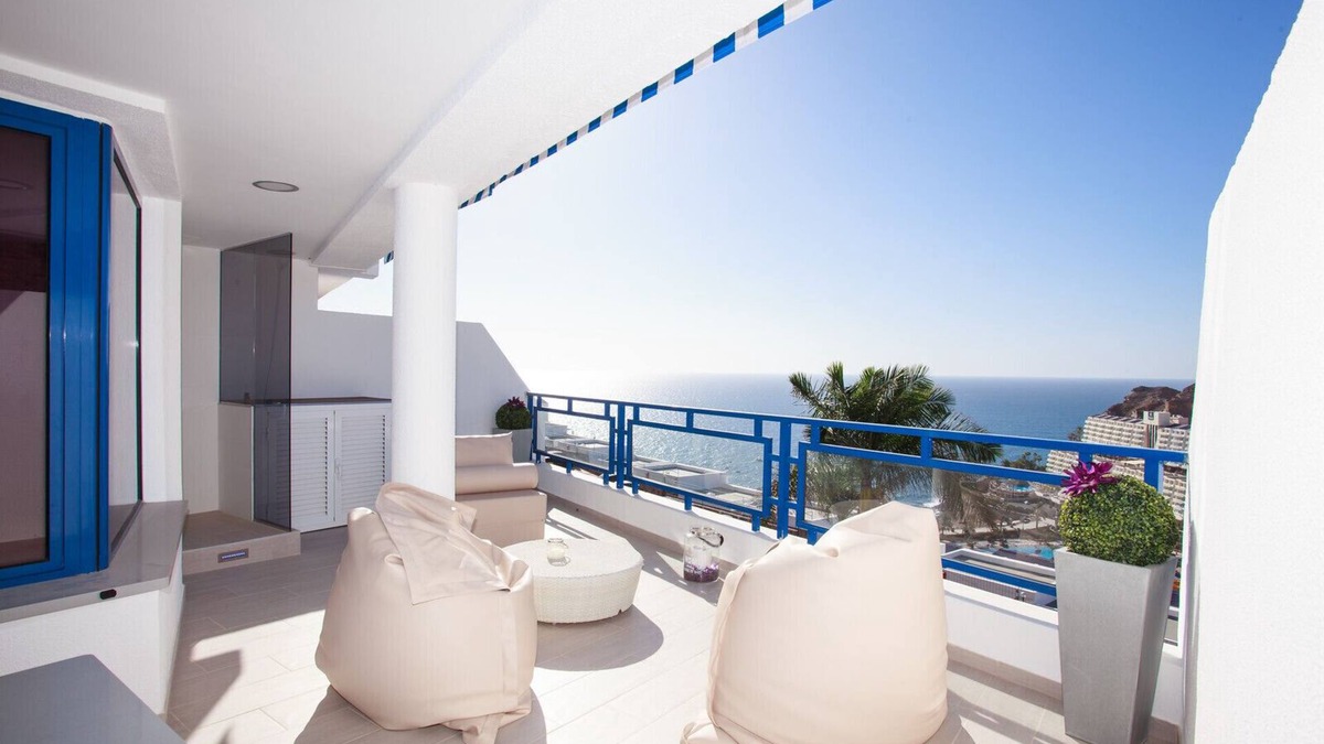Taurito Apartment | Newly renovated designer apartment with a large terrace and sea views