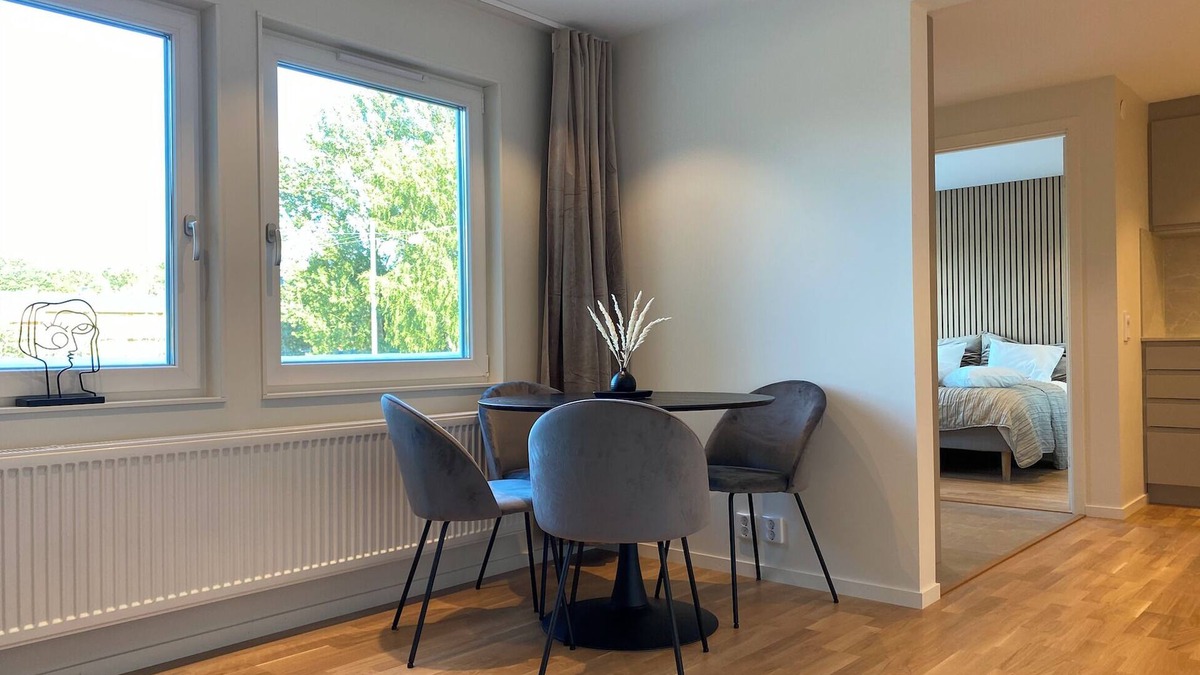 Backadalen Apartment | Newly renovated apartment with free parking
