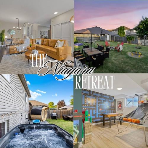 Thorold House | Niagara Retreat|HotTub|Sauna|Games|15 Min to Falls