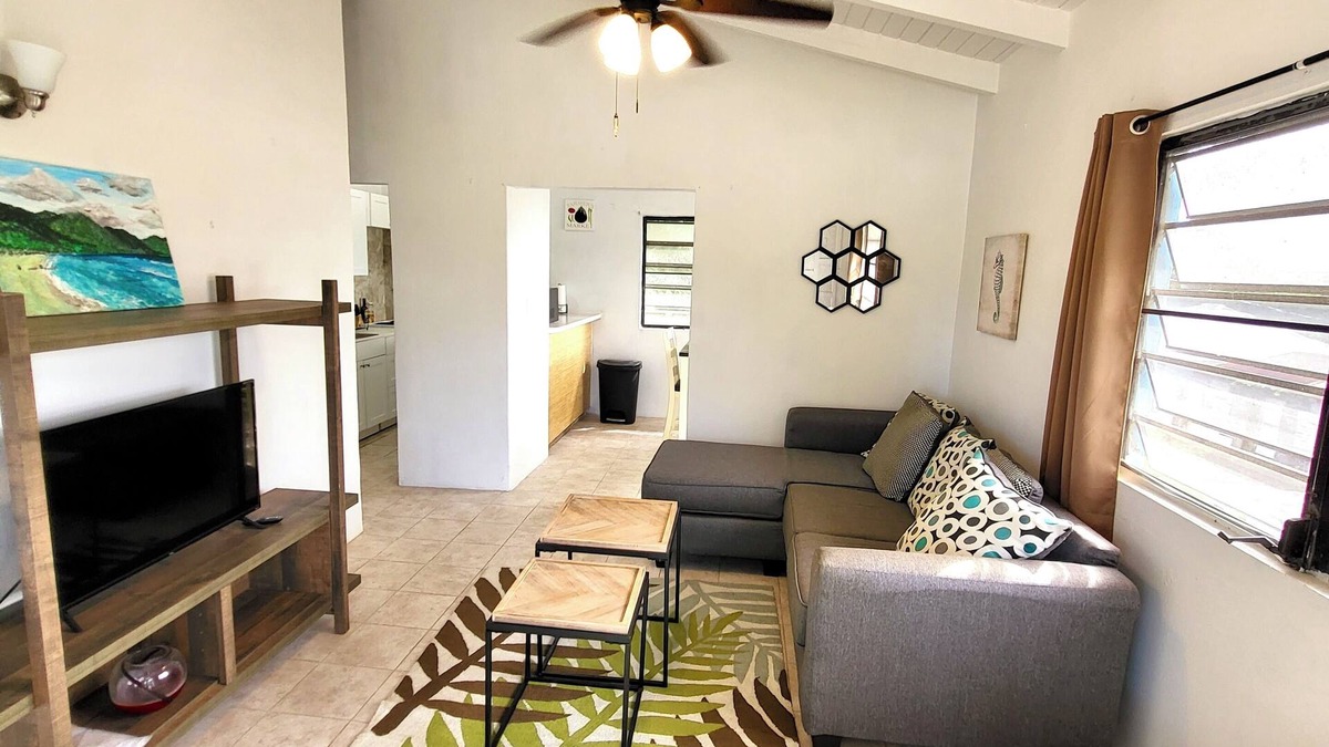 Frederiksted Southeast Apartment | Nice 3-bedroom apartment with AC in charming, downtown Frederiksted.