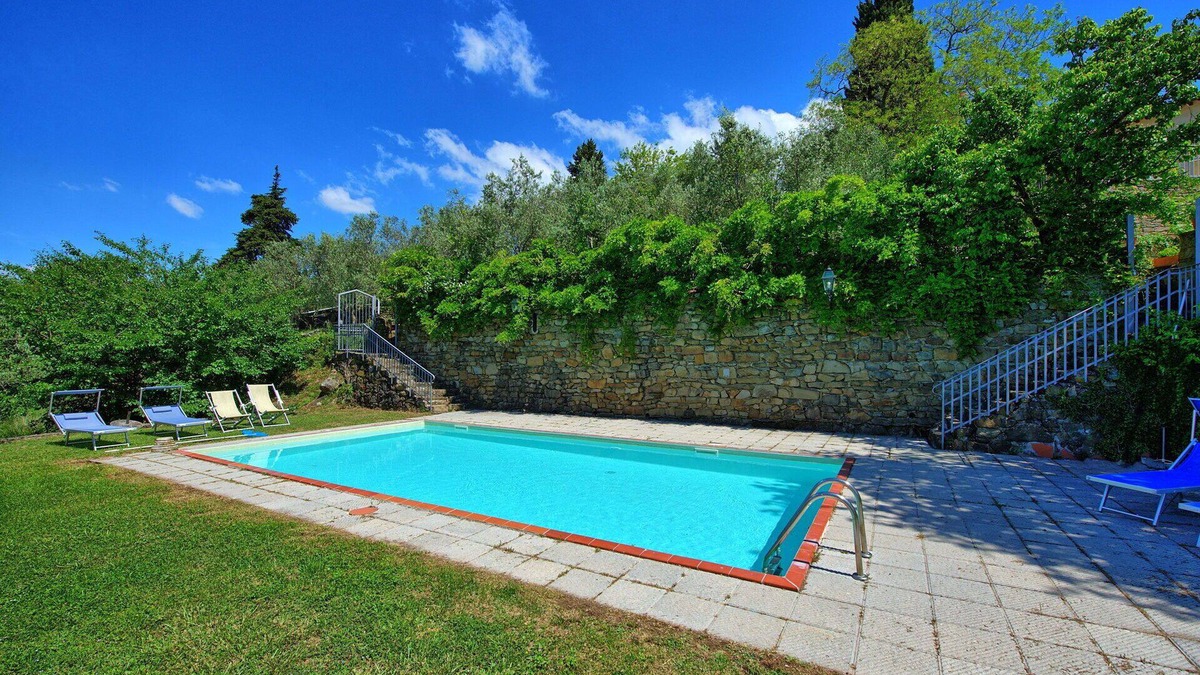Greve in Chianti Apartment | Nice apartment with WIFI, pool, TV, patio, pets allowed, panoramic view, close to Greve In Chianti