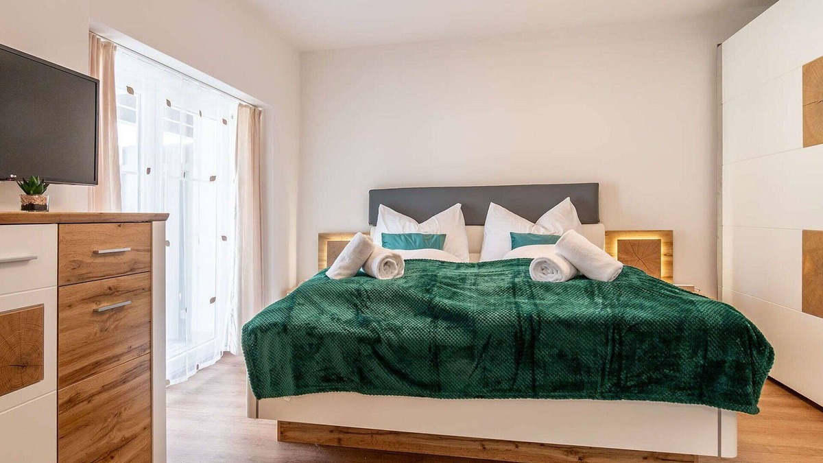 Frymburk Apartment | Nice apartment for 4 guests with WIFI, TV and terrace