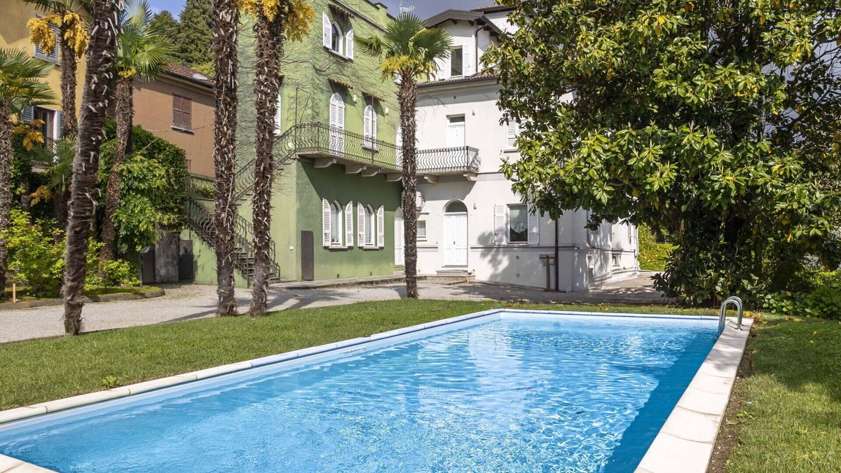 Meina Apartment | Nice apartment for 4 guests with pool, A/C, TV and parking