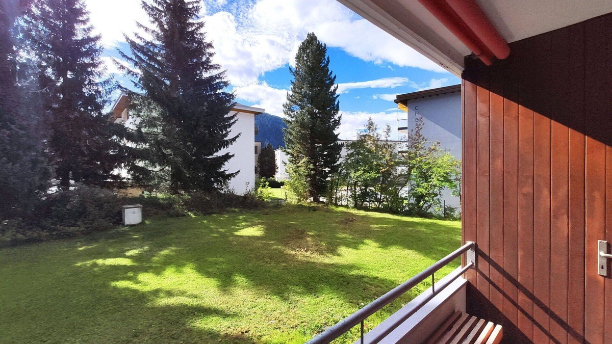 Davos-Dorf Apartment | Nice apartment for 4 people with WIFI, TV, balcony and pets allowed