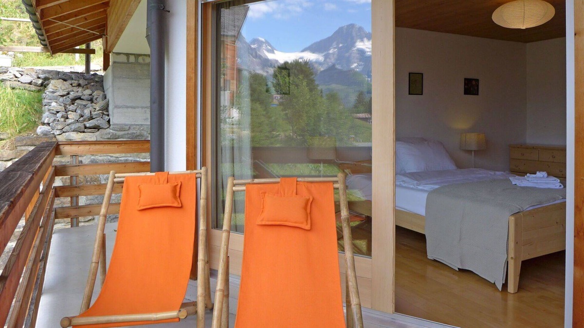 Murren Apartment | Nice apartment for 5 guests with WIFI, TV and balcony