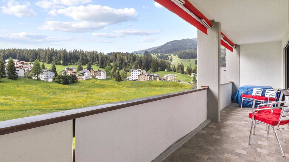 Parpan Apartment | Nice apartment for 5 people with WIFI, TV and balcony