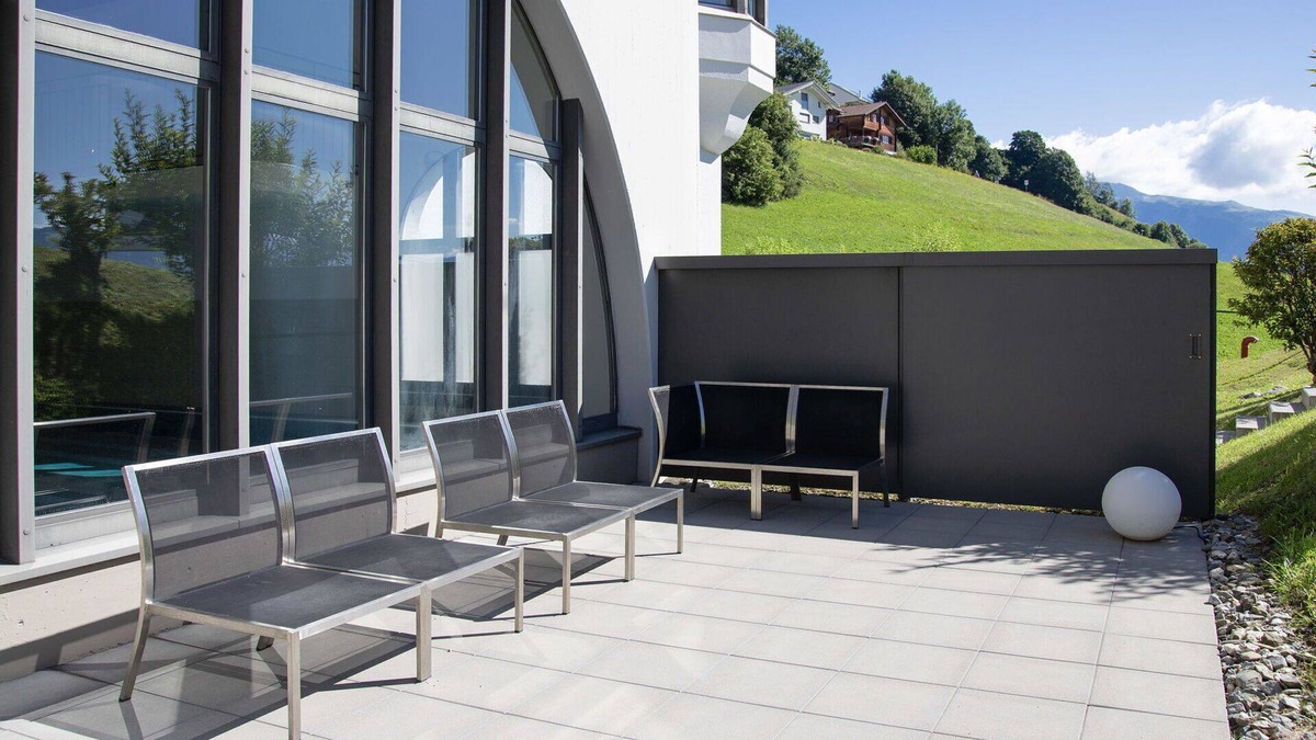 Falera Apartment | Nice apartment for 6 guests with pool, WIFI, TV, balcony and panoramic view