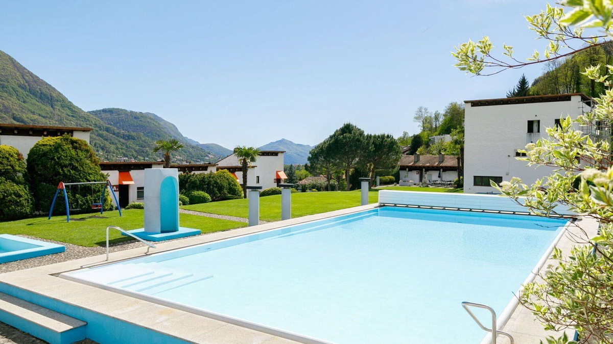 Capriasca Apartment | Nice apartment for 6 guests with pool, WIFI, TV, patio and panoramic view