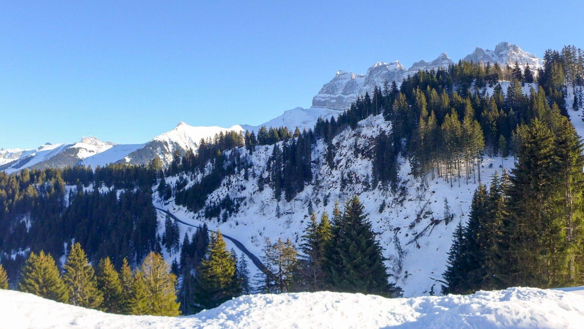Champoussin Apartment | Nice apartment for 4 people with WIFI, balcony and panoramic view