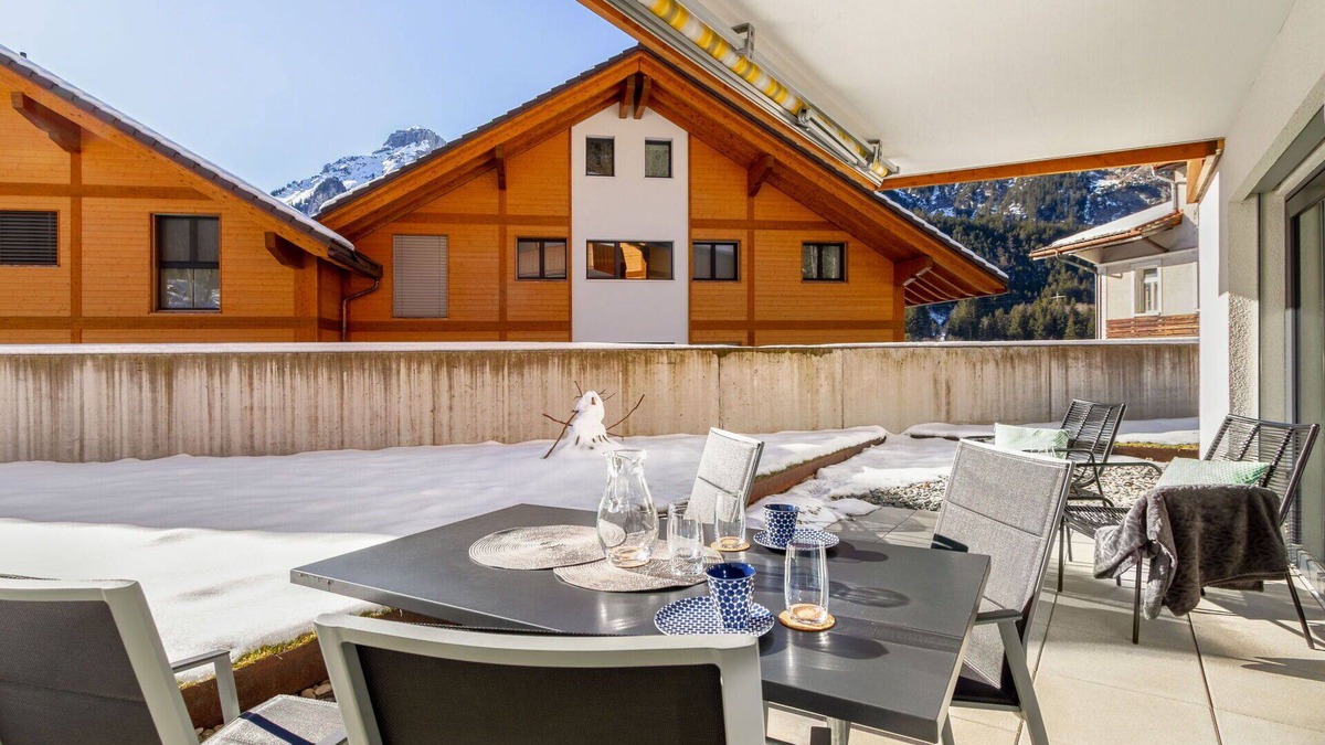 Blausee Apartment | Nice apartment for 4 people with WIFI, TV, terrace and panoramic view