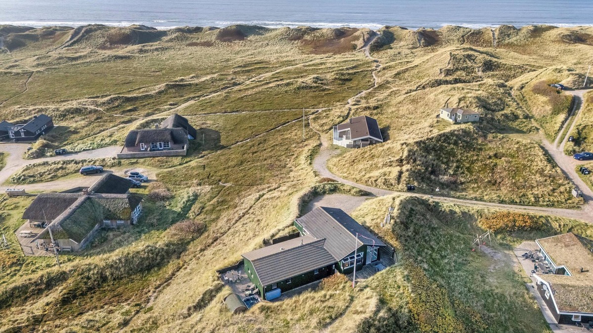 Houvig Strand House | Nice holiday home with sea view, outdoor spa and outdoor sauna.