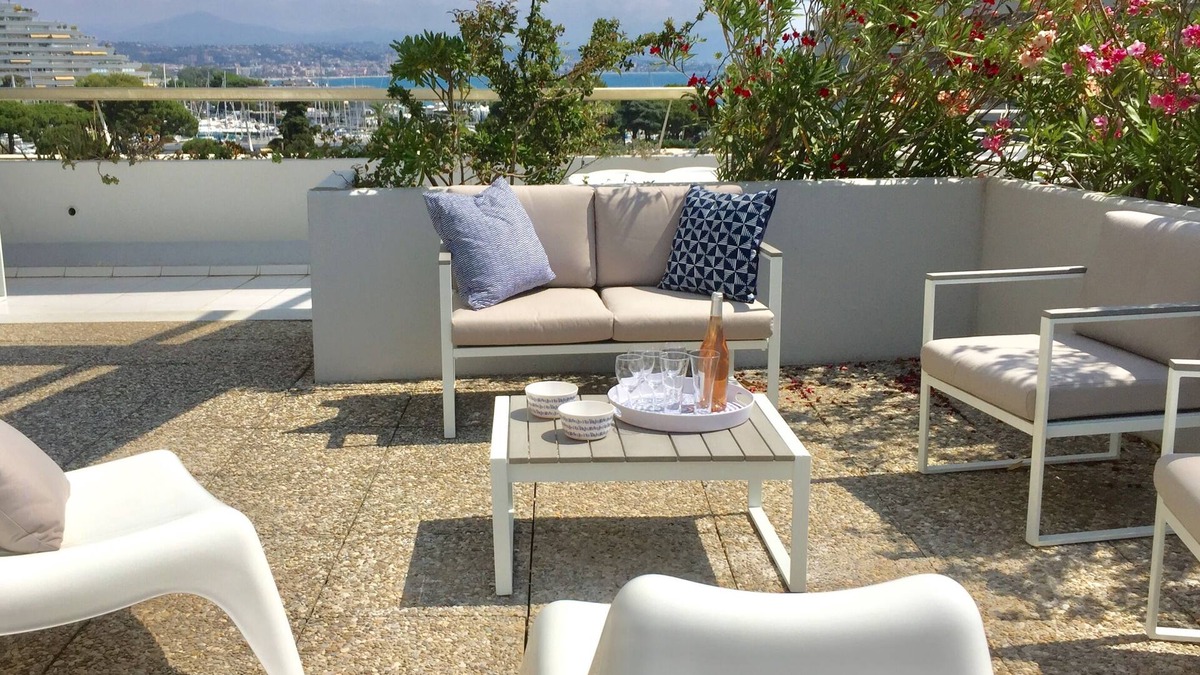 Villeneuve Loubet Beach Apartment | Nice sea view apartment - Large terrace