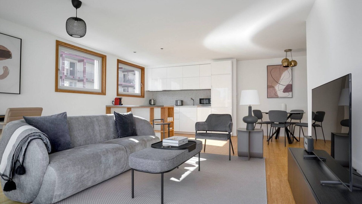 Wallisellen Apartment | Nice Wallisellen 2br w/Storage & W/D, nr Local Market, by Blueground