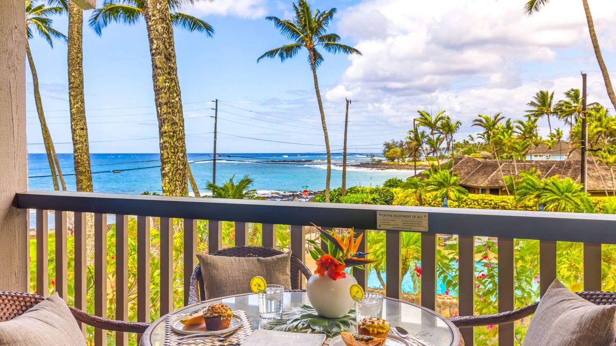 Poipu Condo | Nihi Kai 201 Ocean Comfort
