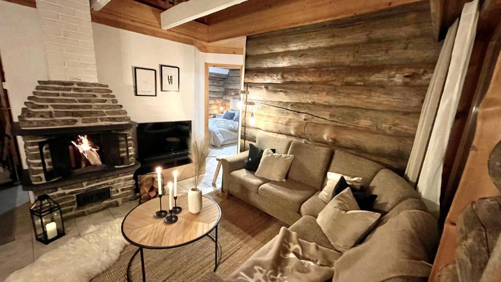 Sirkka House | Nilimukka log cabin near Levi center