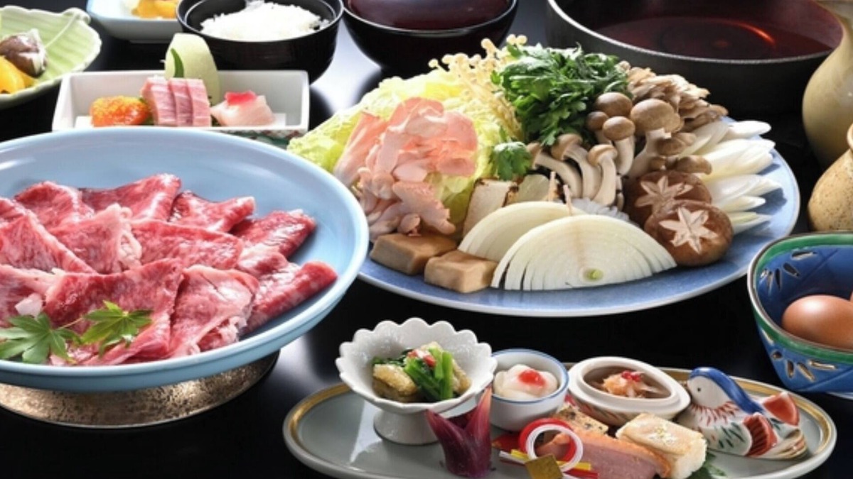Kusatsu Onsen Hotel | No smokingNakayashiki 10 or 8 tatami mats 2 meals included Sukiyaki Kaiseki/Agatsuma Gunma