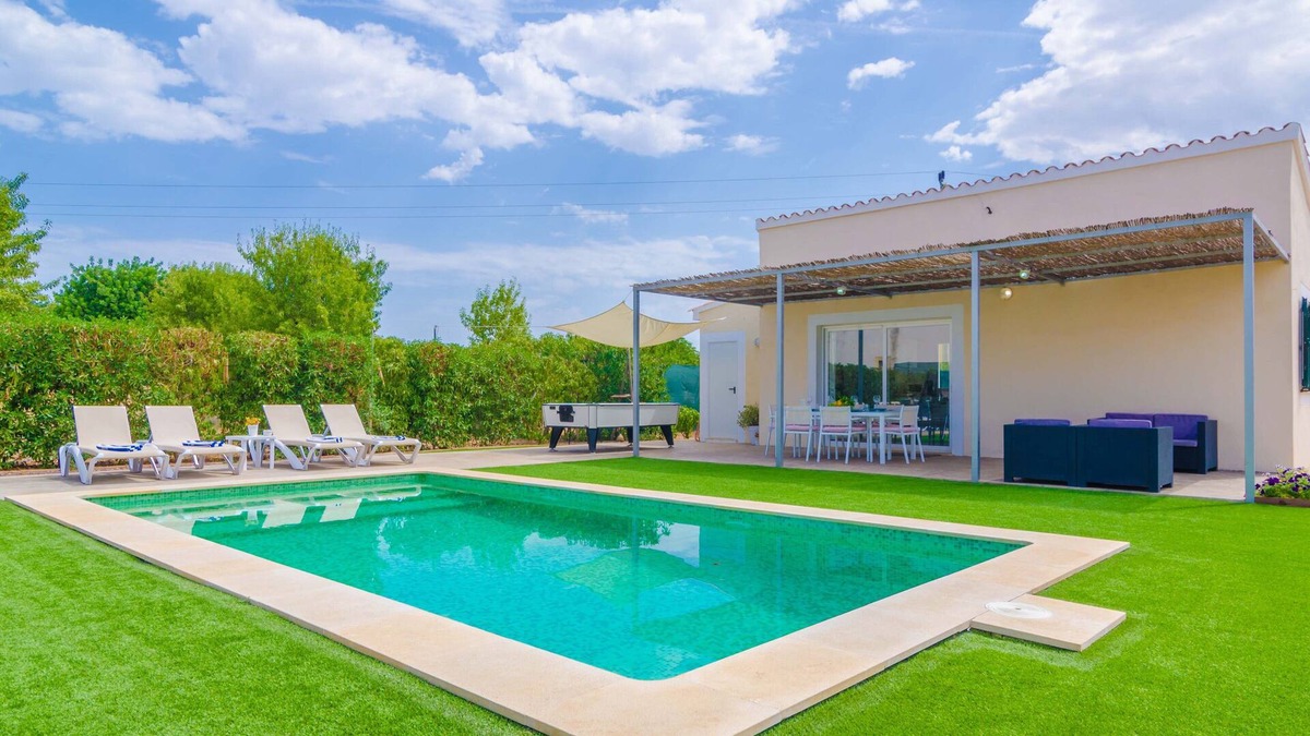 Lloseta Villa | NOGUER - Wonderful villa with a beautiful exterior area including a private pool and billi