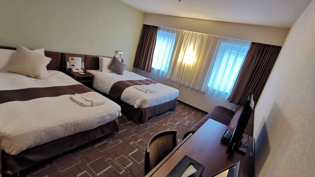 Minamisenba Hotel | Nonsmoking Deluxe Twin Room only vs | Simpl/Osaka Ōsaka