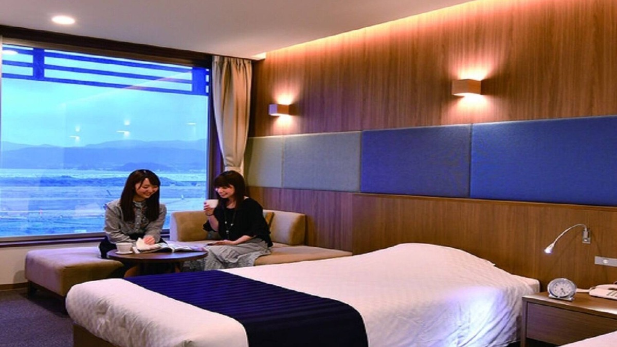 Rikuzentakata Hotel | Nonsmoking Superior Twin Room size 26 sqm/Rikuzentakata Iwate